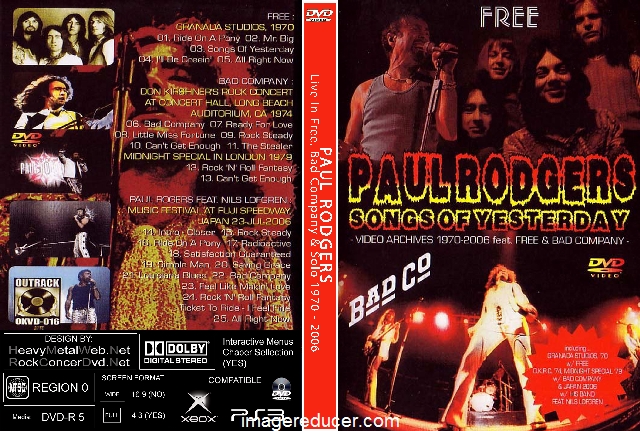 PAUL RODGERS - Live In Free Bad Company & Solo 1970 - 2006.jpg